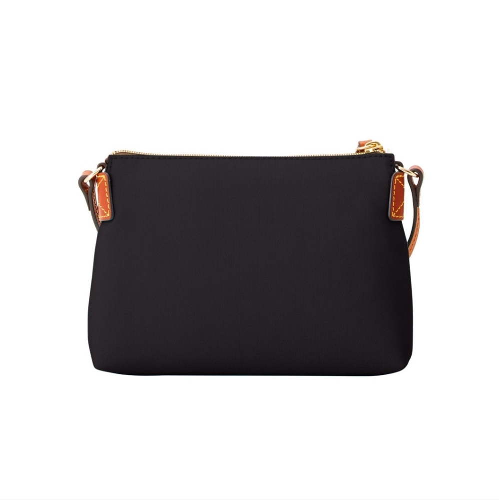 Dooney & Bourke Black Nylon Crossbody Pouchette XB299BL - Picture 3 of 8